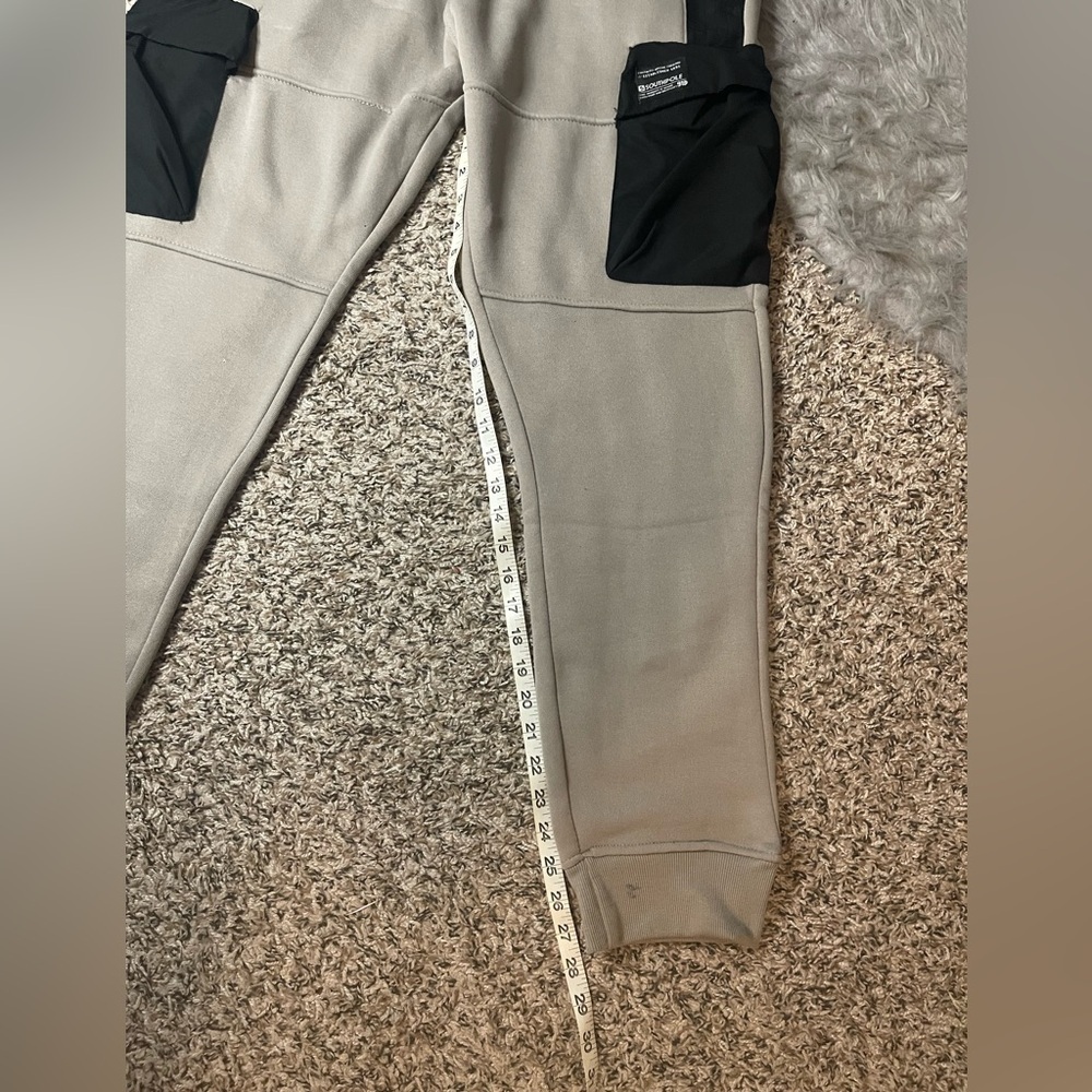 South Pole Gray Fleece Joggers with Black Accents - Picture 13 of 13